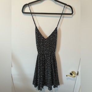 NWT Little Black Dress with white spots Forever 21 size small